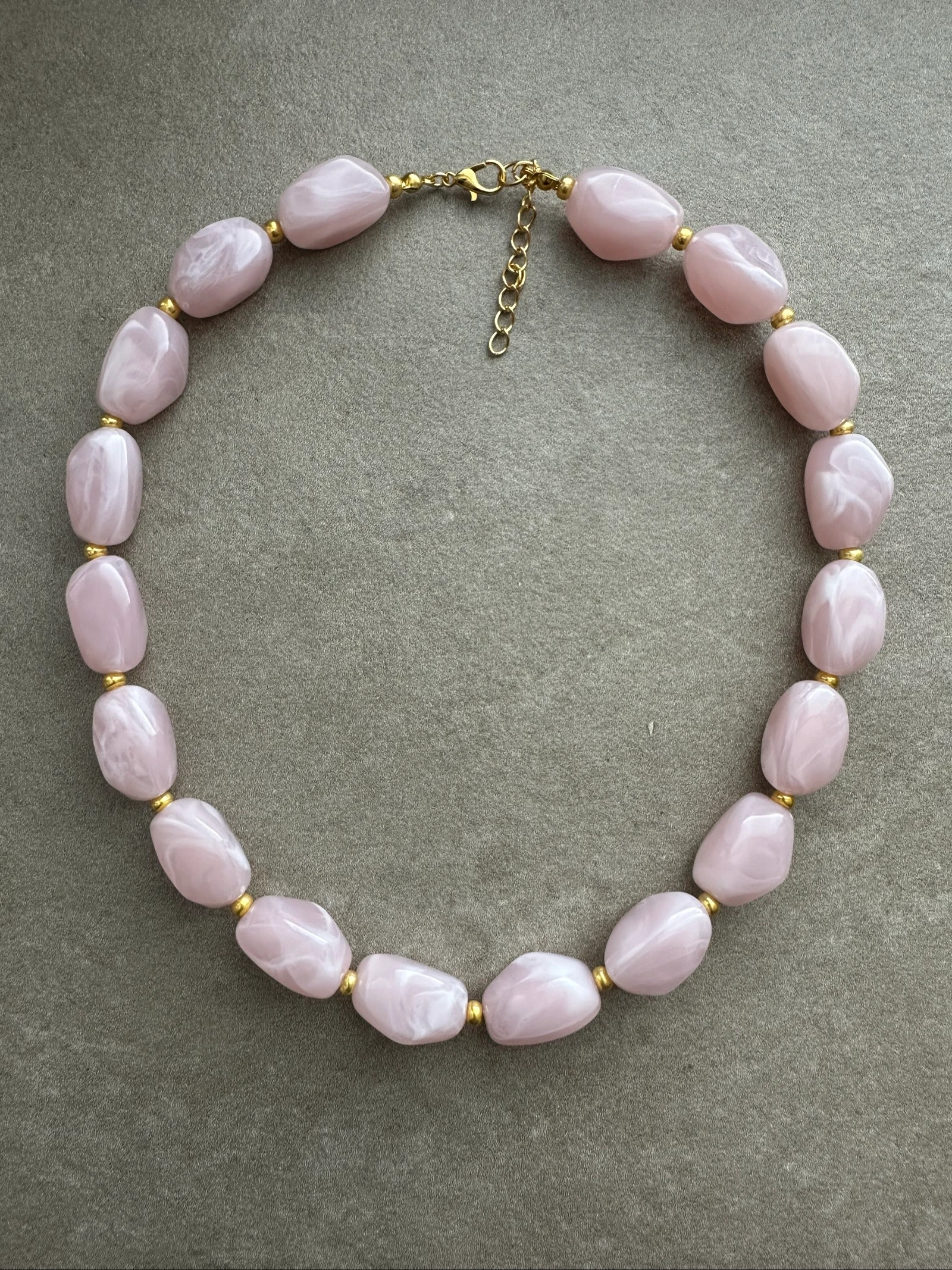 Ketting lichtroze 